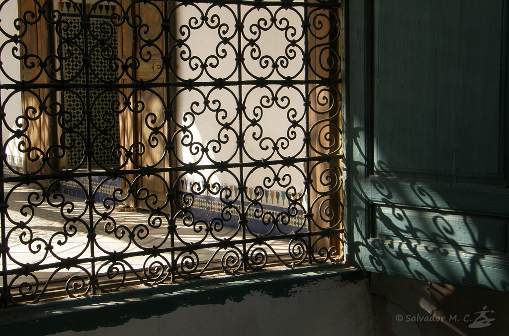 Interior de una Medina en Marrakech.