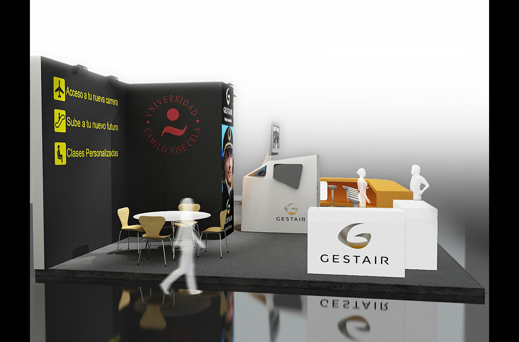 Stand para la Universida Camilo José Cela-Gestair.